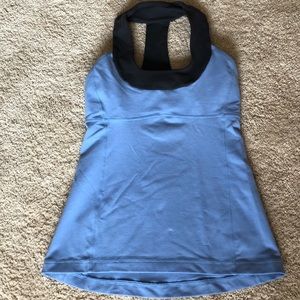Blue Lululemon Top